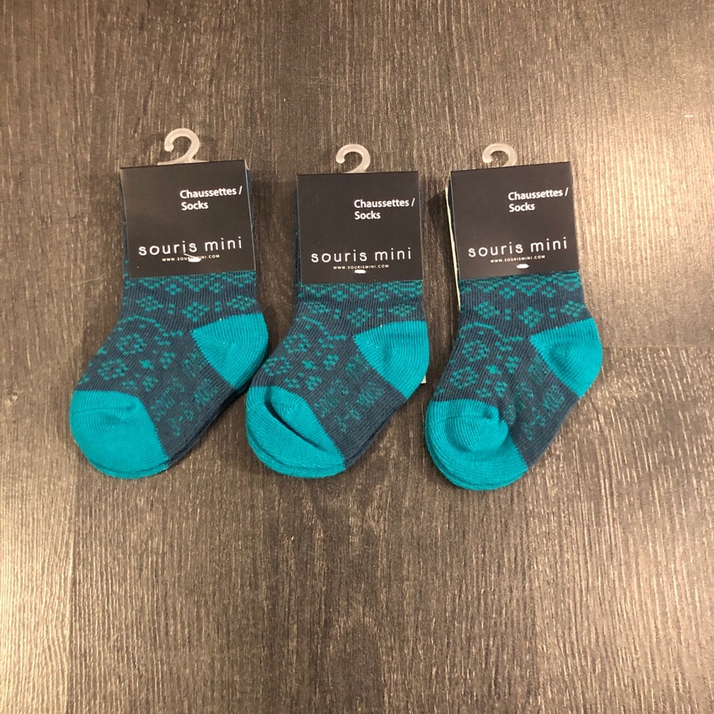 Baby socks - 3-6 months - Souris mini